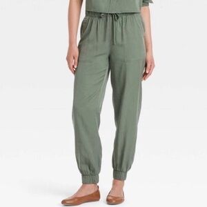 Universal Thread High-Rise Joggers Women’s Olive Green Size Small NWOT